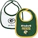 Green Bay Packers Infant Bib Set