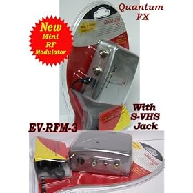Quantum FX Mini RF Modulator With S-Video Jack
