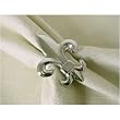 Fleur de Lis Abstract French Design Napkin Rings