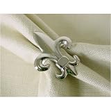 Fleur de Lis Abstract French Design Napkin Rings
