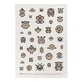 ポケモンセンターオリジナル エンボスシール DT