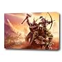 WORLD OF WARCRAFT AWESOME ARTWORK CANVAS MOUNTED 28X20"