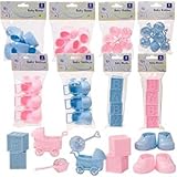 Boy Baby Shower Decorative accents, great for centerpieces, cake toppers and more! (BLUE ONLY)