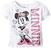 Disney Girls' Minnie Mouse Puff-Sleeve T-Shirt