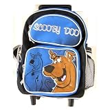 Wb Scooby Doo Kids Size Luggage Rolling Backpack