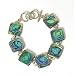 Genuine Abalone Shell Square Link 8
