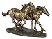 Horses Running Wild Statue