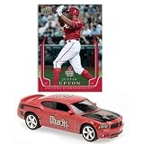 Arizona Diamondbacks 2008 MLB Dodge Charger Diecast with Justin Upton Trading Card