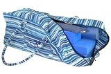 Large Yoga Equipment Kit Bag - Stripey Blue