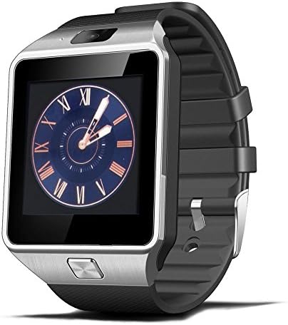 Aberobay 2015 DZ09 1.54" Bluetooth Smart Watch Wrist Digital Watches Sports Running Bracelet Smartphones Mate Partner Smart watch Phone Wristband Wristwatch Fitness Health Passometer Step Walking Distance Calorie Counter Activity Tracker Sleep Monitoring Management Anti-Lost Dialer Calendar Music Calculator Alert Clock Recorder Built-in Camera Sedentary Reminder Safe Driving Support SIM TF Card For Android 4.3+ IOS Cellphones Compatible With Android/IOS Phone-Black