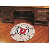 29 Round Utah Utes Soccer Mat