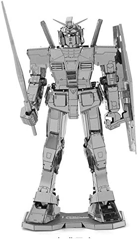 METALCUBE 3D Metal Puzzle DIY Gundam Robot RX-78-2 Military Model Laser Cut Metallic Nano Jigsaw Toy For Audit