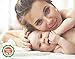 Quilted BAMBOO Waterproof Crib Mattress Protector by Bow-Tiger - Prevent Moisture & Dust Mites from Endangering Your Baby in Bed! Completely Silent & Extra Cozy Pad, Keep Your Baby Dry and Safe!