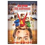 Alvin And The Chipmunks (2007) Original Movie Poster, 26.75