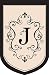 Regal Monogram Estate Flag - J