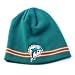 Miami Dolphins 2-Stripe Beanie
