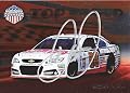 AUTOGRAPHED Dale Earnhardt Jr. 2014 Press Pass American Thunder TOP SPEED (#88 National Guard Racing) Signed RED CHROME Insert NASCAR Trading Card with COA
