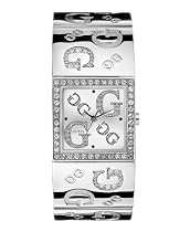 GUESS Women's Crystal Bezel Watch