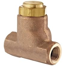 Parker 032500419 3250 Series Brass Inline Flow Control Valve, 1/2" NPTF, 250 psi, Standard Adjustment