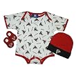Atlanta Falcons Newborn NFL Hat, Bootie, and Onesie Gift Pack Outerstuff Atlanta Falcons Newborn NFL Hat, Bootie, and Onesie Gift Pack Outerstuff