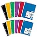 Mead Spiral Notebooks, 1 Subject, Wide Ruled Paper, 70 Sheets, Colored Note Books, Lined Paper, Home School Supplies for College Students & K-12, 10-1/2" x 7-1/2" Assorted Colors, 6 Pack (73063)