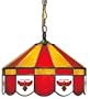 Imperial Atlanta Hawks Licensed 16-Inch Diameter Stained Glass Pub Light