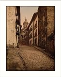 Calle Mayor Fuenterrabia Spain, c. 1890s, (L) Library Image