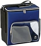 Produkt-Bild: Ezetil Elektrok&uuml;hltasche ESC12 12V 4Amp, Schwarz/blau, 40x26x42 cm