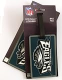 Philadelphia Eagles Two Pack Soft Laser Bag Tag