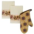 Sunflowers 3-pc. Kitchen Textiles Set