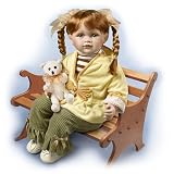 Rosetta: 24 Inch Porcelain Doll In Vintage-Style Clothing by Ashton Drake