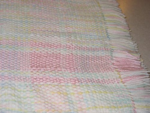 Hand woven- handmade Girl Baby Blanket-newborn-newborn gift-baby gift-baby blanket-baby shower-baby shower gift