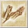 "The Stone of Courage" by Thomas duBois - Artwork On Tile Ceramic Mural 12.75" x 12.75" Kitchen Shower Backsplash