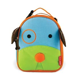Skip Hop Zoo Lunchie Insulated Lunch Bag, DogSkip Hop Zoo Lunchie Insulated Lunch Bag