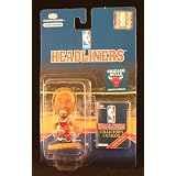 DENNIS RODMAN / CHICAGO BULLS (YELLOW HAIR VARIANT) * 3 INCH * NBA Headliners Basketball Collector Figure