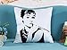 serviceworld Custom Cotton Super Soft Short Plush Leaning Cushion Throw Pillow Covers Pillowslip Case,Size 17.7