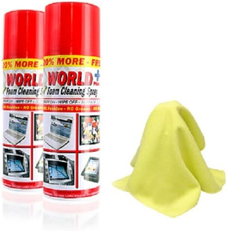Electronics, Screen, Glass Spray Foam Cleaner Eco-friendly (24 Pack)