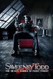 Sweeney Todd (Johnny Depp in Barber Chair) Movie Poster Print - 24 X 36