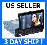 NEW 7 Touch Screen 1-Din In Dash GPS Navigation DVD MP4 Bluetooth US&Canada Map TFT LCD Display