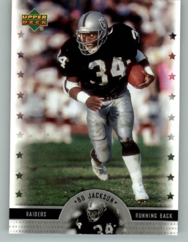 2005 Upper Deck UD Legends #74 Bo Jackson - Oakland Raiders (Football Cards)