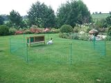  grüner Gartenzaun...