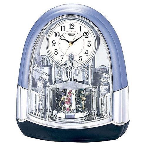 【ＰＢ商品】シチズン　回転飾り付　置時計　R4SG742-004