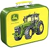 Schmidt Spiele 55590 - John Deere, Puzzle-Box 2x60, 2x100 Teile Puzzle im Metallkoffer