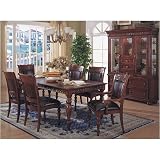 NEW ELEGANT GLASS DOOR BUFFET CHINA W/ HUTCH