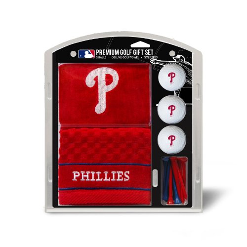 MLB Philadelphia Phillies Embroidered Towel Gift Set, Blue at Amazon.com