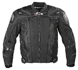 Joe Rocket RASP Mens Textile Motorcycle Jacket Black/Black/Black XL
