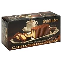 Schl&iquest;nder Cappuccino Liqueur Cake, 14-Ounce Boxes (Pack of 5)