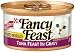 Fancy Feast Gourmet Cat Food Marinated Morsels Tuna Feast in Gravy, 3-Ounce Cans (Pack of 48)