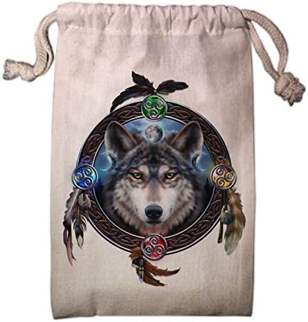 Tarot Bag: Celtic Wolf Guide