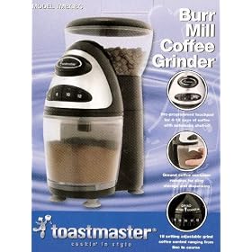 Burr Mill Adjustable/Pre-Programmed Coffee Grinder